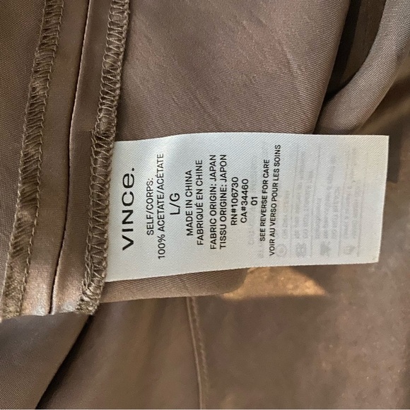 Vince Satin Slip Skirt - Picture 5 of 5